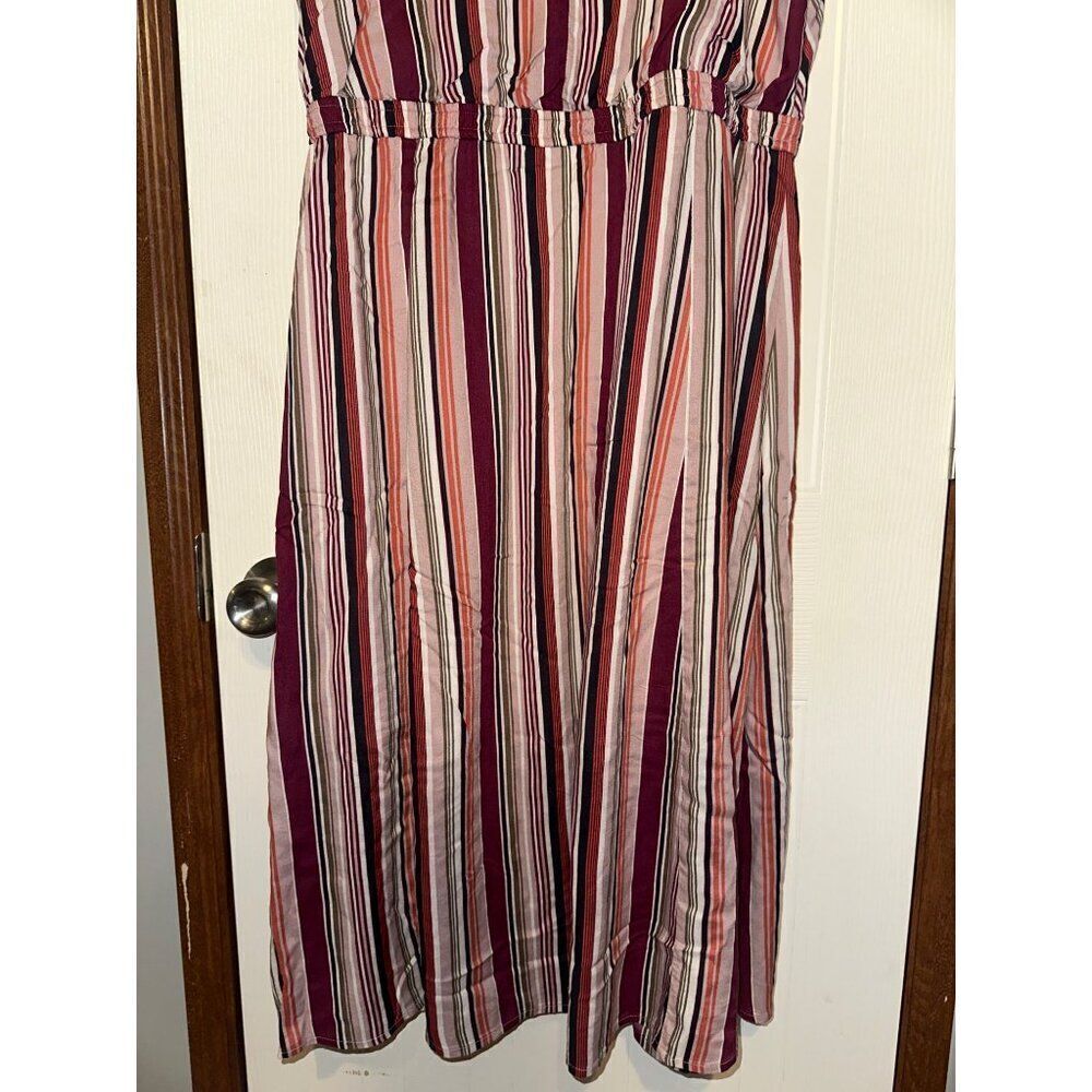 NWT Maurice’s stripe mid-length dress Size Medium‎ - Picture 11 of 15